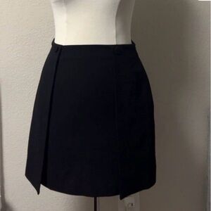 NEW never worn with tags Club Monaco Black Women's Wrap-Front Skirt